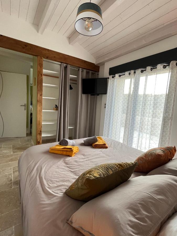 Chambre Au Calme Avec Spa Privatif Gratuit Sud Aveyron Les Palmiers Des Causses Saint-Rome-de-Tarn Eksteriør billede